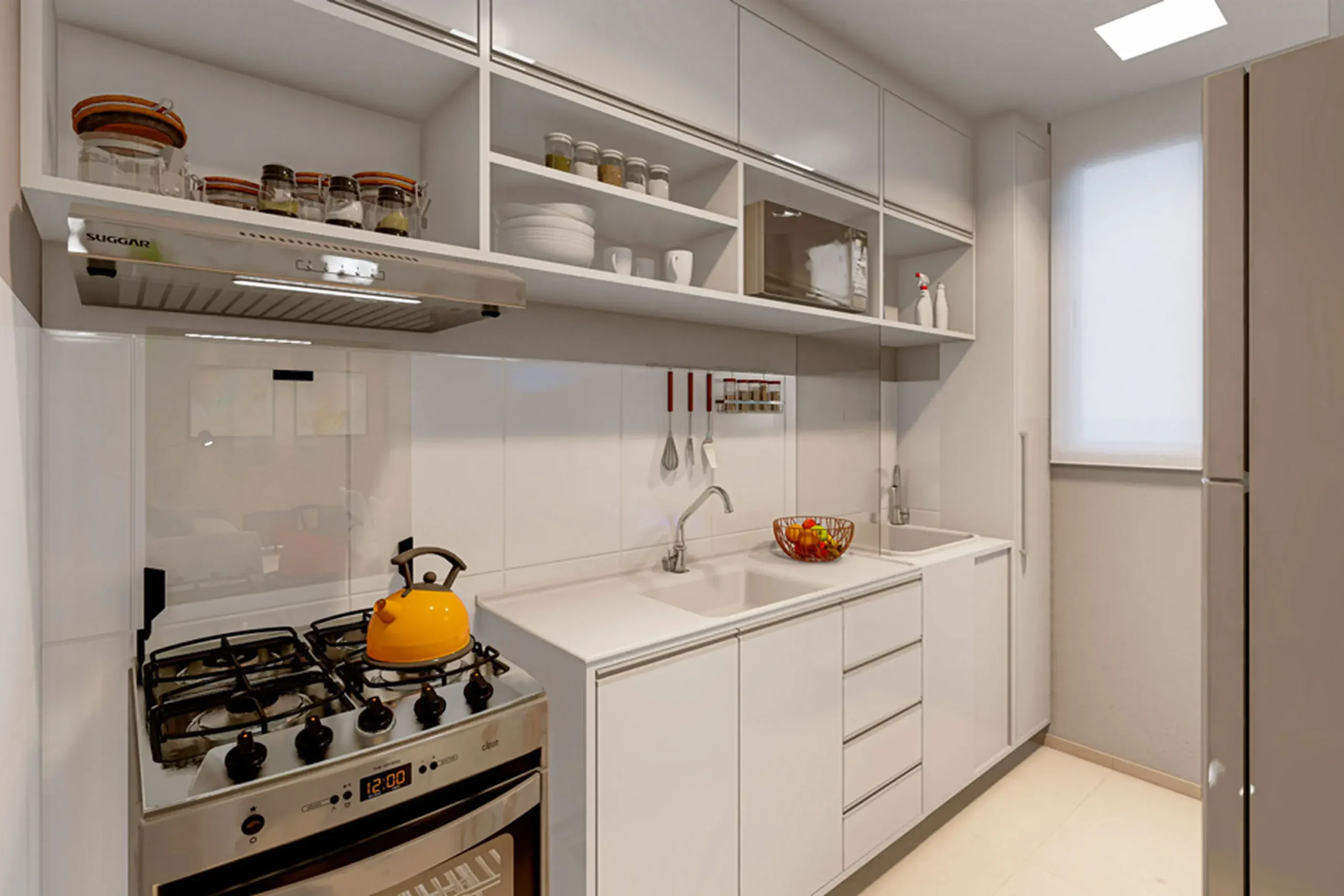 Cozinha decorada